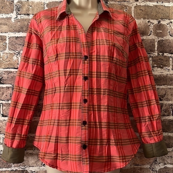 Beluva‎ by Firuzé Webster Plaid Shirt - Picture 9 of 9